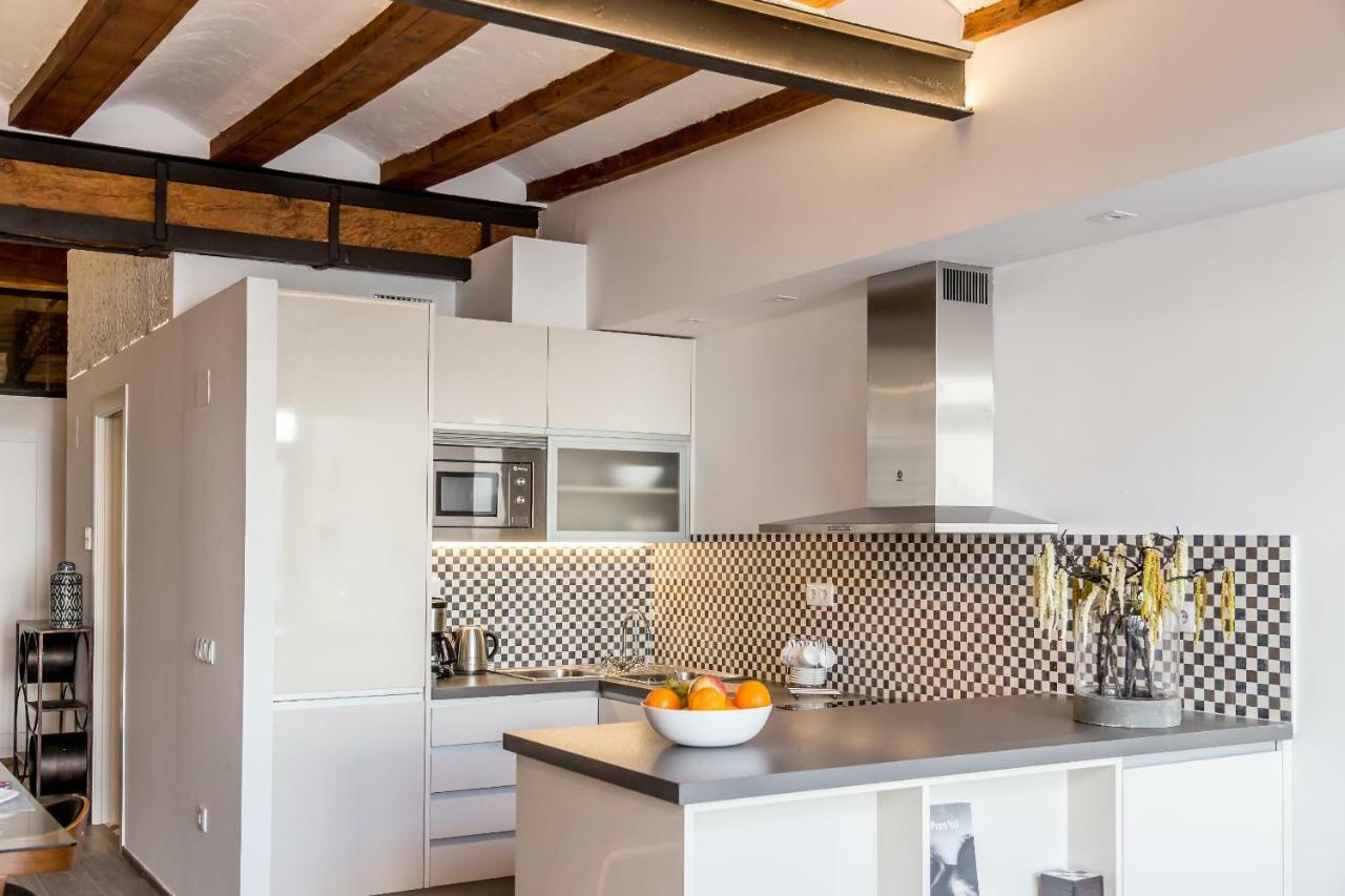 Florit Flats - Center Luxurious 1Br 1Ba Terrace Wi-Fi Ac Apartment Valencia Ngoại thất bức ảnh