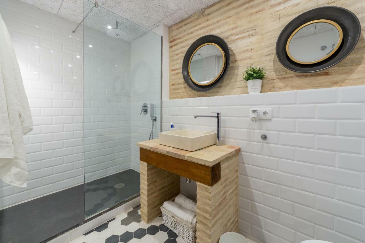Florit Flats - Center Luxurious 1Br 1Ba Terrace Wi-Fi Ac Apartment Valencia Ngoại thất bức ảnh